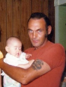 Baby-Me thinks those side-burns are getting dangerously long, Grandpa.
